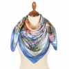 Premium scarf Twelve Months, satin - 89x89cm